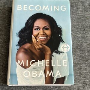 Becoming by Michelle Obama Hardcover Book